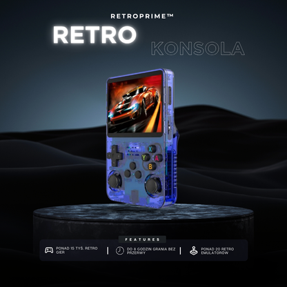 RETROPRIME™ - RETRO KONSOLA PRZENOŚNA | PONAD 15 TYŚ. RETRO GIER