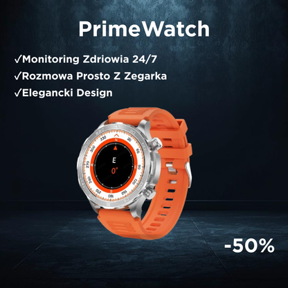 PRIMEWATCH™ - SMARTCH WATCH | EKRAN AMOLED | NFC, GPS I MONITOROWANIE ZDROWIA 24/7