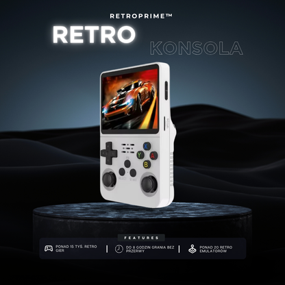 RETROPRIME™ - RETRO KONSOLA PRZENOŚNA | PONAD 15 TYŚ. RETRO GIER