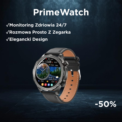 PRIMEWATCH™ - SMARTCH WATCH | EKRAN AMOLED | NFC, GPS I MONITOROWANIE ZDROWIA 24/7